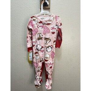 Carter's Just One You Toddler Girls' Christmas 2 Piece Pajama Size 12 M NWT